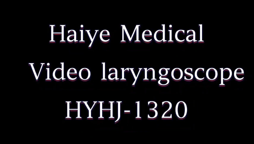 Disposable Video Laryngoscope HYHJ-1320-02